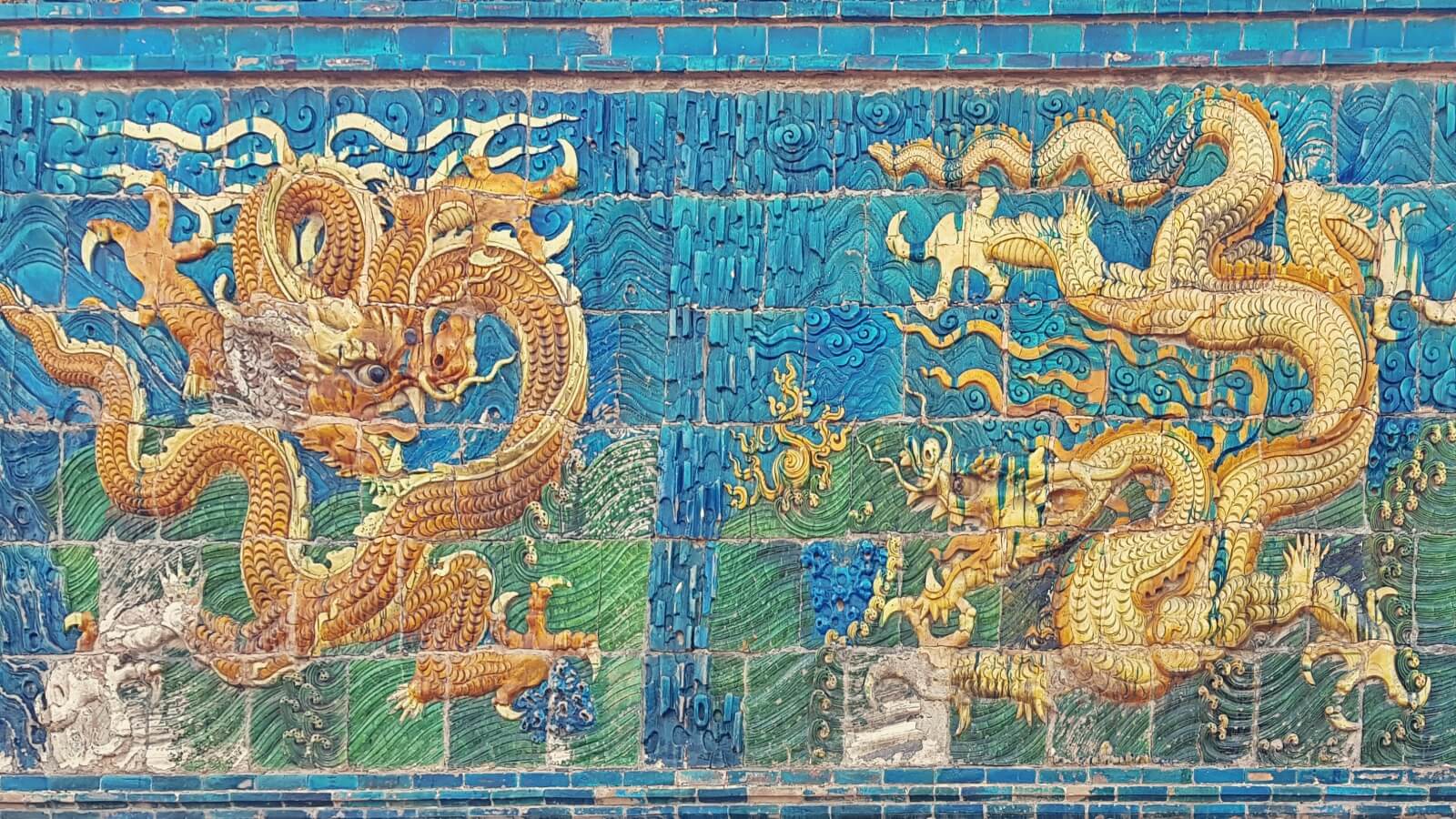 Chiński mur dziewięciu smoków.