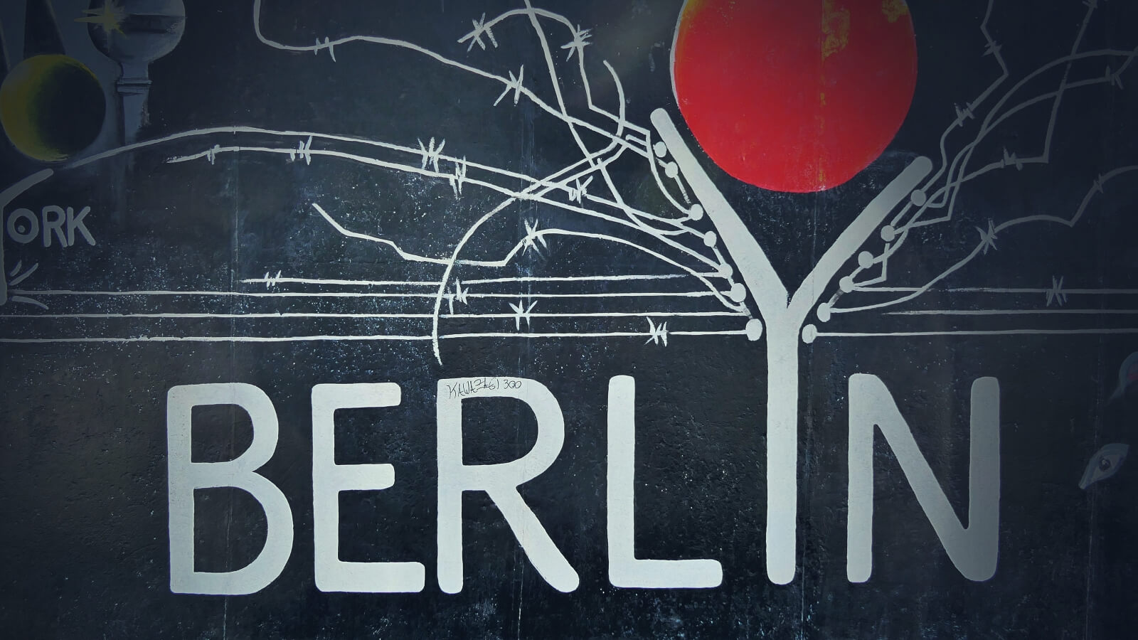 Berliński mural.