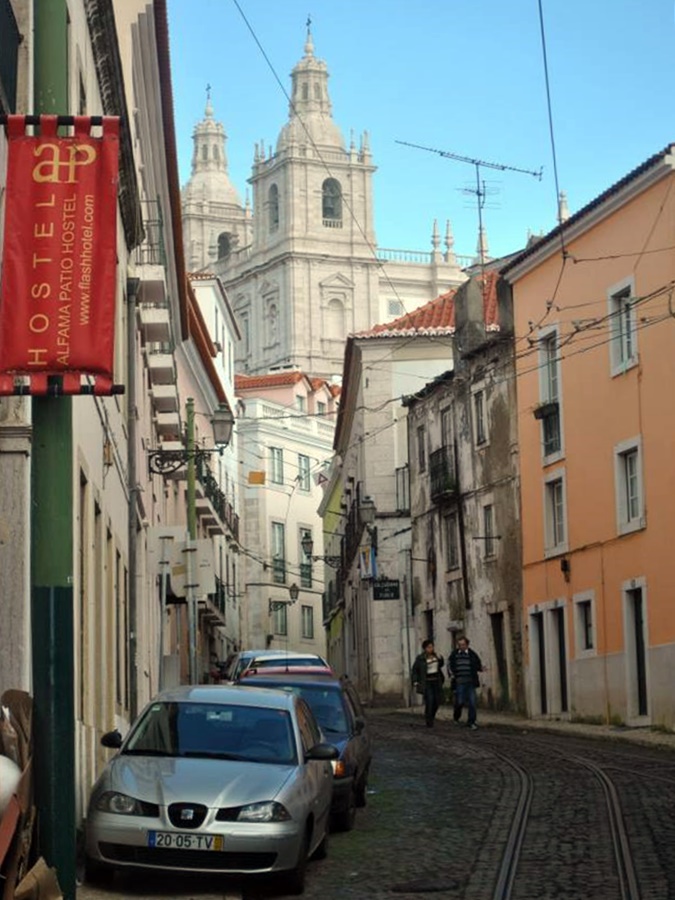 Klasztor w Alfamie, w Lizbonie.