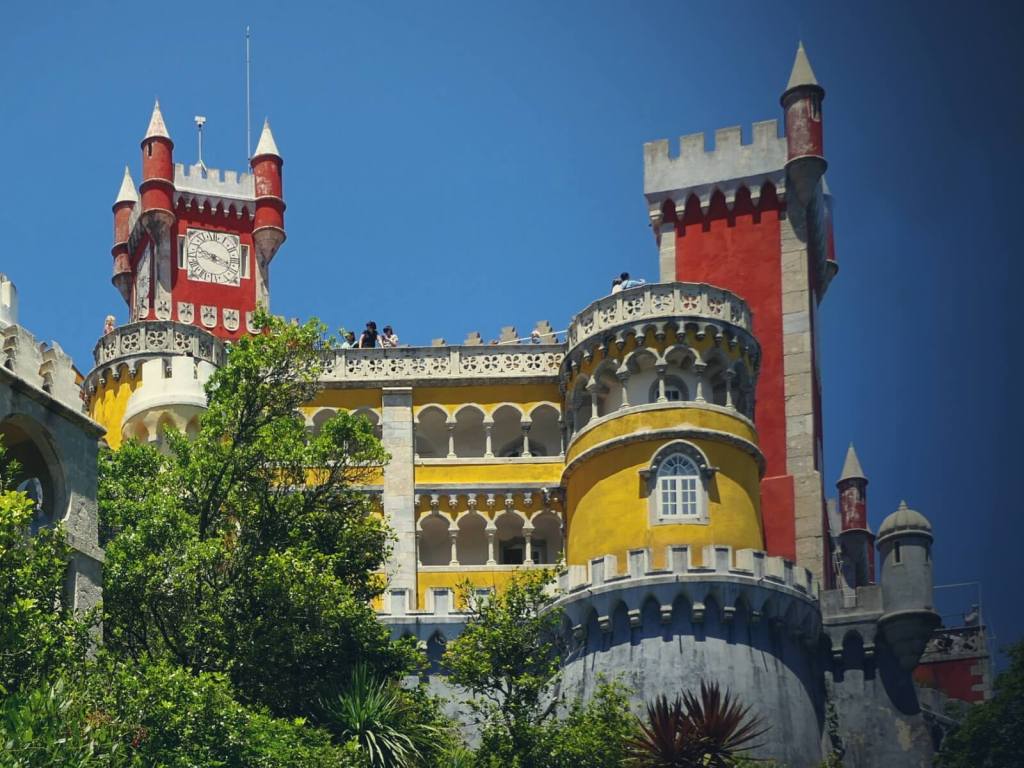 Pałac Pena w Sintrze w Portugalii.